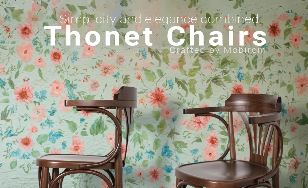 Project seating with wooden chairs