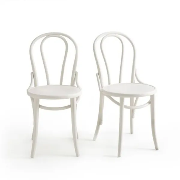White bentwood chair model